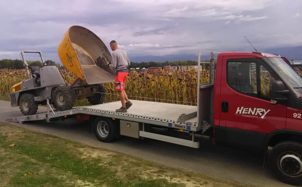 Nos matériels de transports et engins de chantier – Hauraix